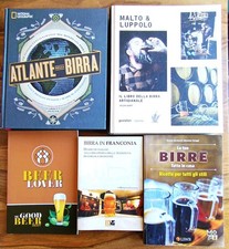 Lotto di 5 libri sulla Birra