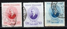 REGNO 1938  Celebrativo di Guglielmo Marconi  serie completa usata