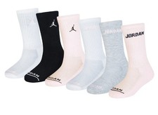 Jordan Jhg Girls Crew 6Pk