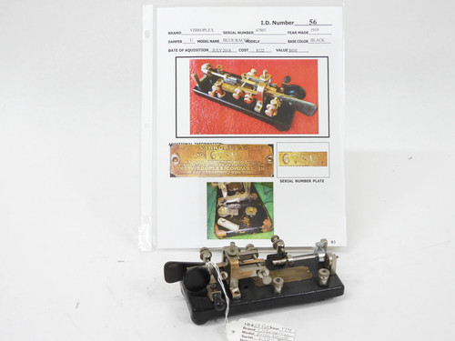 Chiave telegrafica vibroplex - telegrafica,