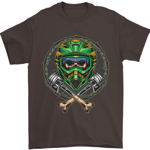 Shirt uomo motocross teschio - uomo,