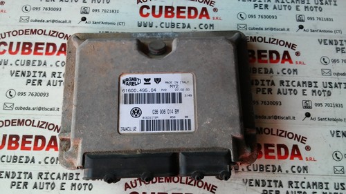 Centralina motore polo 4 - centralina, 1.4