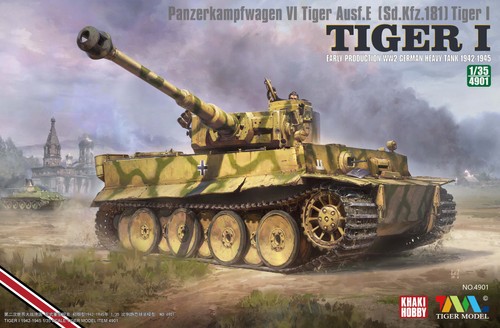 Tiger 4901 kfz 181 - tiger, 1/35