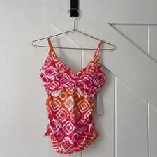 Tankini donna Anne Cole tinta