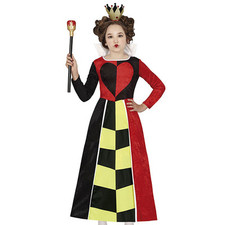 COSTUME REGINA DI CUORI 5-12