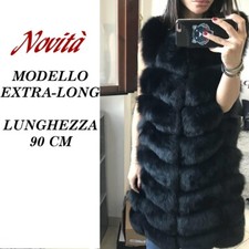 Donna Gilet Pelliccia Vera