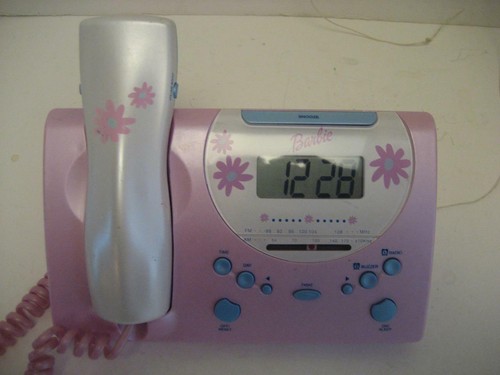 Mattel barbie rosa telefono - mattel,