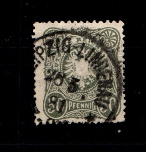 Impero tedesco 44a timbrato