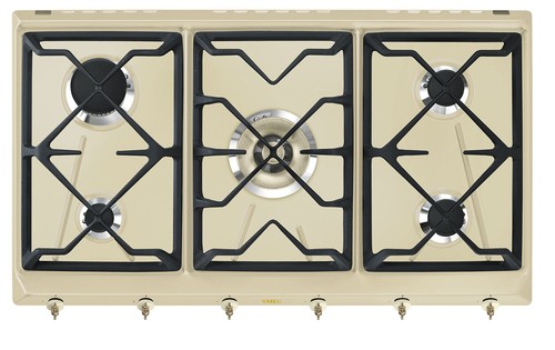 Smeg srv896pogh piano cottura - smeg,