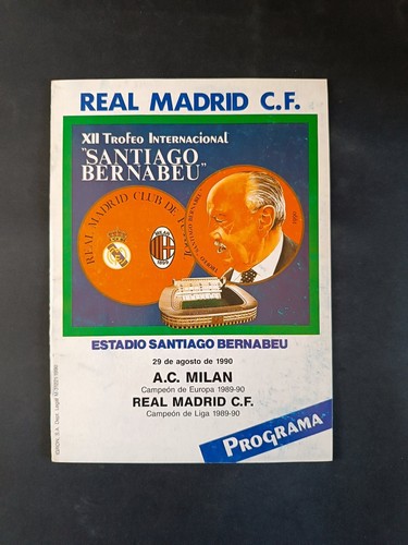 Programma real madrid milan - programma, madrid-milan