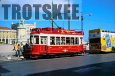 35mm Slide PORTUGAL Lisbon Lisboa Tram Strassenbahn 8 2002 Portuguese Original
