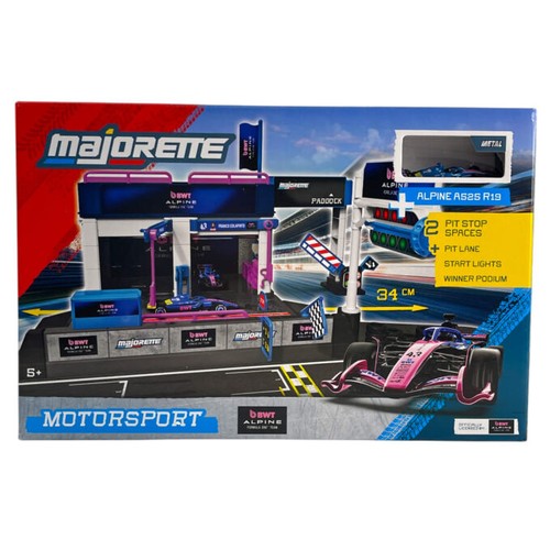 Diorama majorette pit stop bwt - majorette,