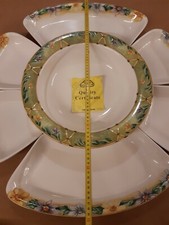 TIFFANI Boutique Cena fredda ceramica MADE IN ITALY 7pezzi 