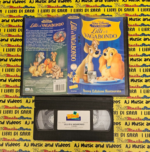 Vhs film lilli e il - lilli,