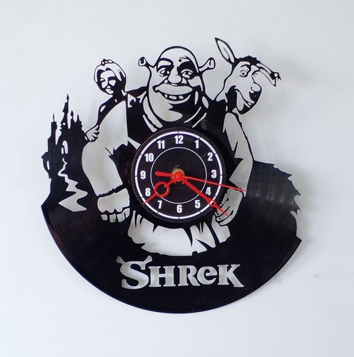 Orologio vinile shrek - in, vinile.