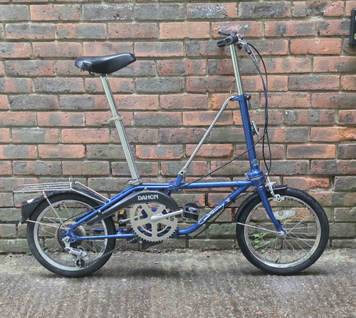 Bicicletta pieghevole vintage - bicicletta,