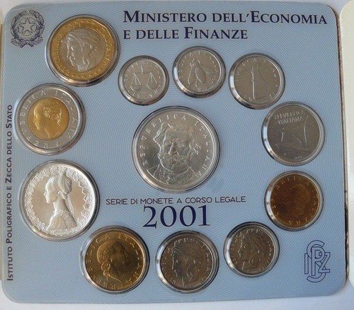 Serie monete italia - monete, 12