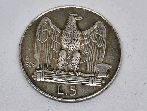 Lire aquilotto argento del - 5,