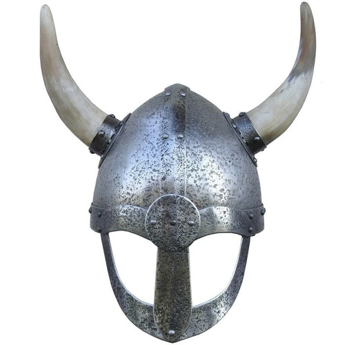 Elmetto antico corno vichingo