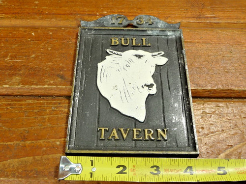 Targa insegna bar bull - insegna,