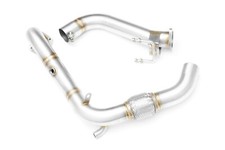 Downpipe in acciaio inox per