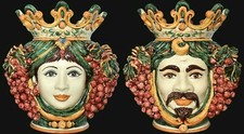 Testa di Moro in Ceramica