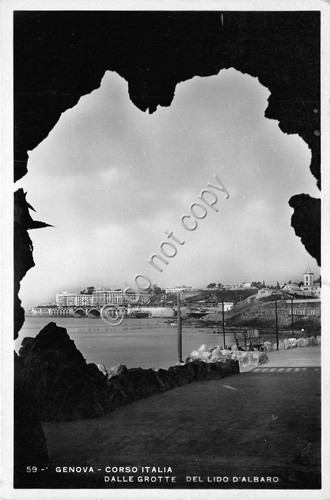Cartolina postcard genova - cartolina,