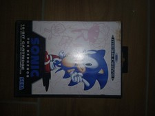 SONIC THE HEDGEHOG gioco per console SEGA MEGA DRIVE 16-BIT PAL completo ITALIAN