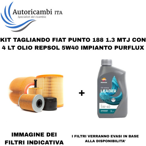 Filtri fiat punto 188 3 - filtri,