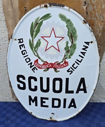 Insegna tabella smaltata - tabella,