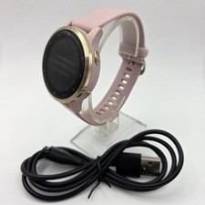 Garmin Vivoactive 4S Smartwatch GPS Lunetta Tono Oro Cinturino/Custodia Rosa con Caricatore