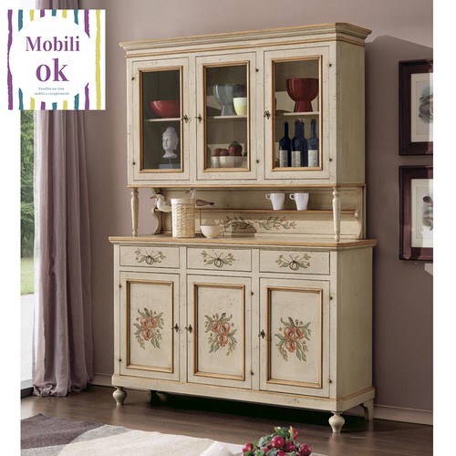 Mobile credenza con alzata in - credenza,