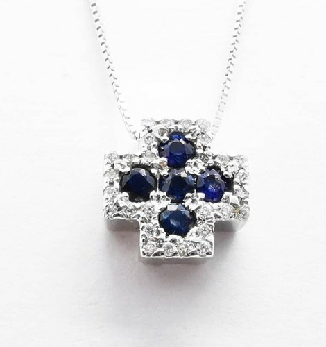 Croce oro con diamanti - croce,