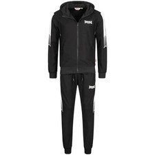 Tuta da allenamento uomo Lonsdale London Marthall nera M-3XL tuta sportiva fitness