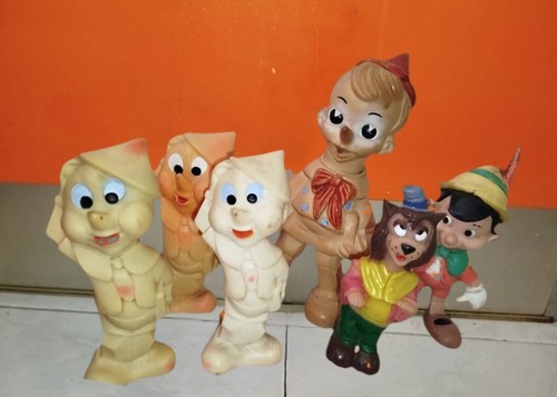 Lotto pupazzi pinocchio - pupazzi,