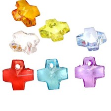 100pz ciondoli croce - 100pz,