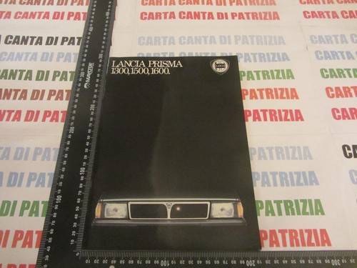 Brochure auto lancia prisma - brochure,