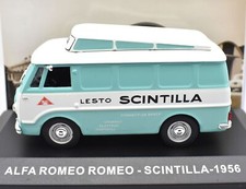 Modellino auto furgone scala