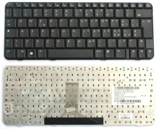 Tastiera nera italiana - , hp