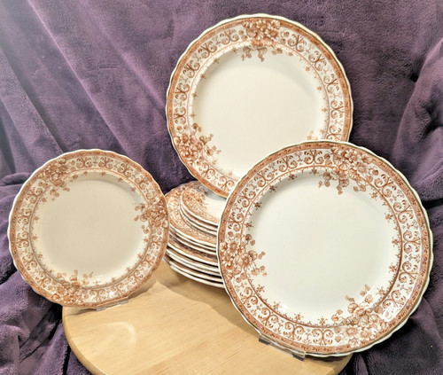 14x antichi piatti modello - antichi,