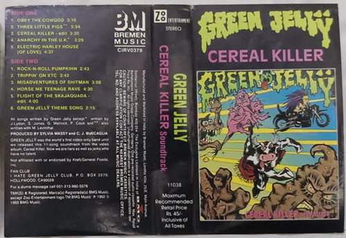 Green jelly cereal killer 1993 - green,
