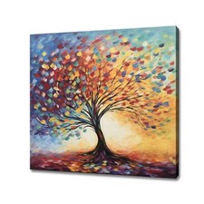 Foglie di albero arcobaleno
