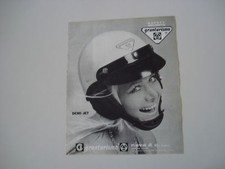 advertising Pubblicità 1970 CASCO NAVA GRANTURISMO
