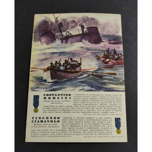 Cartolina militare medaglie - militare,