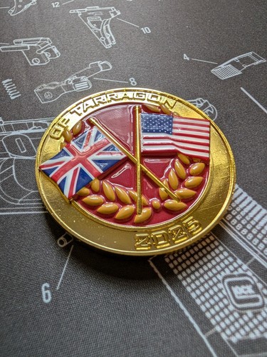 Tarragon challenge coin - tarragon',