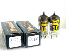 2 tubi Röhre 6060 ECC801s