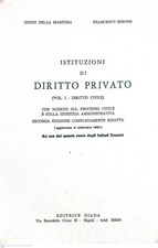 Istituzioni di diritto privato (vol.1 diritto civile)