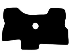 Classico Tappetini NERO per Ford Transit 1994-1999