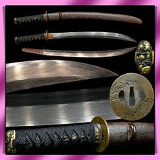 Wakizashi 脇差 “Mumei” 無銘 spada giapponese vera 39 cm Koshirae 拵え KATANA 刀 antica