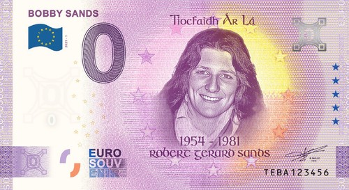 Billet souvenir 2021 - souvenir, irlande